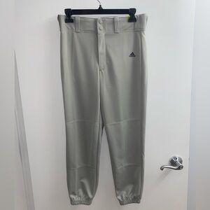 Adidas Boys Relaxed Fit Elastic Bottom Baseball Pant Size L